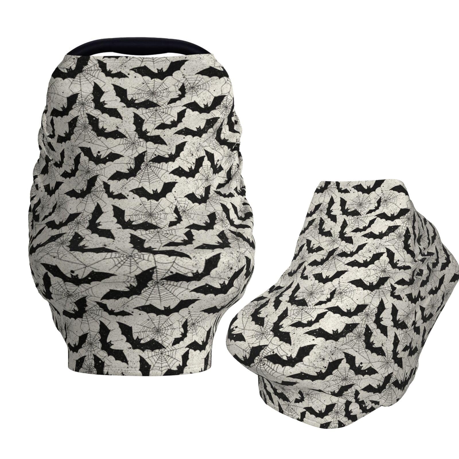 Muishi car seat cover showing 360° coverage for privacy and sun protection.