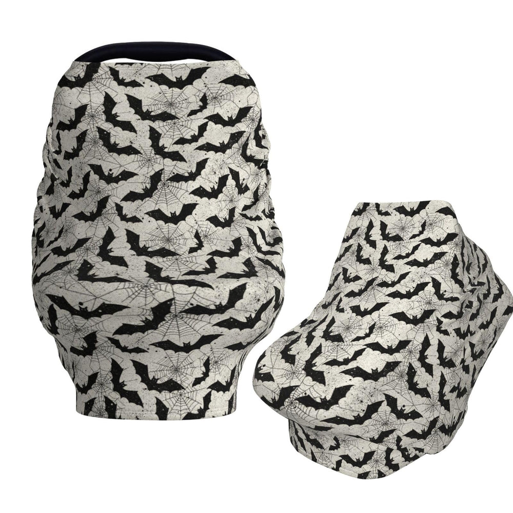 Muishi car seat cover showing 360° coverage for privacy and sun protection.