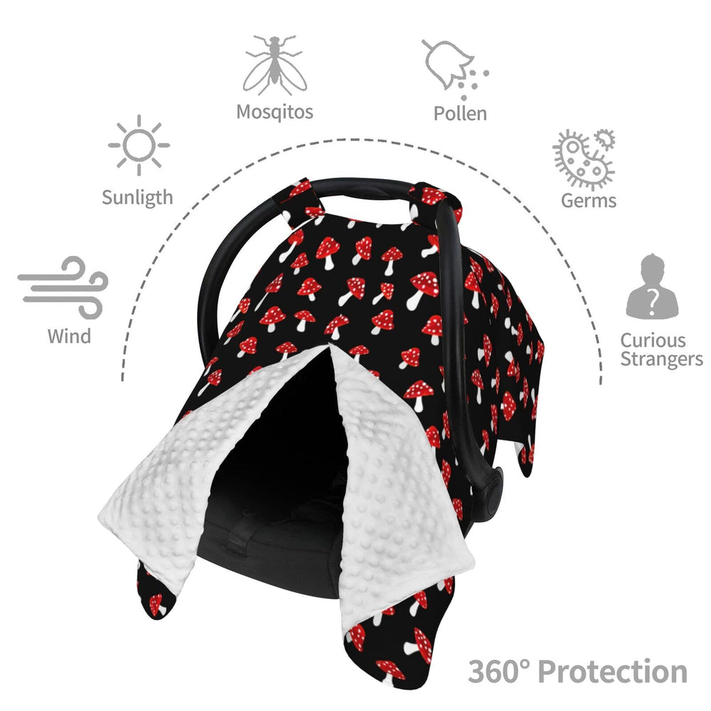 Muishi car seat cover fits most seats at 39x27.5 inches, on-the-go