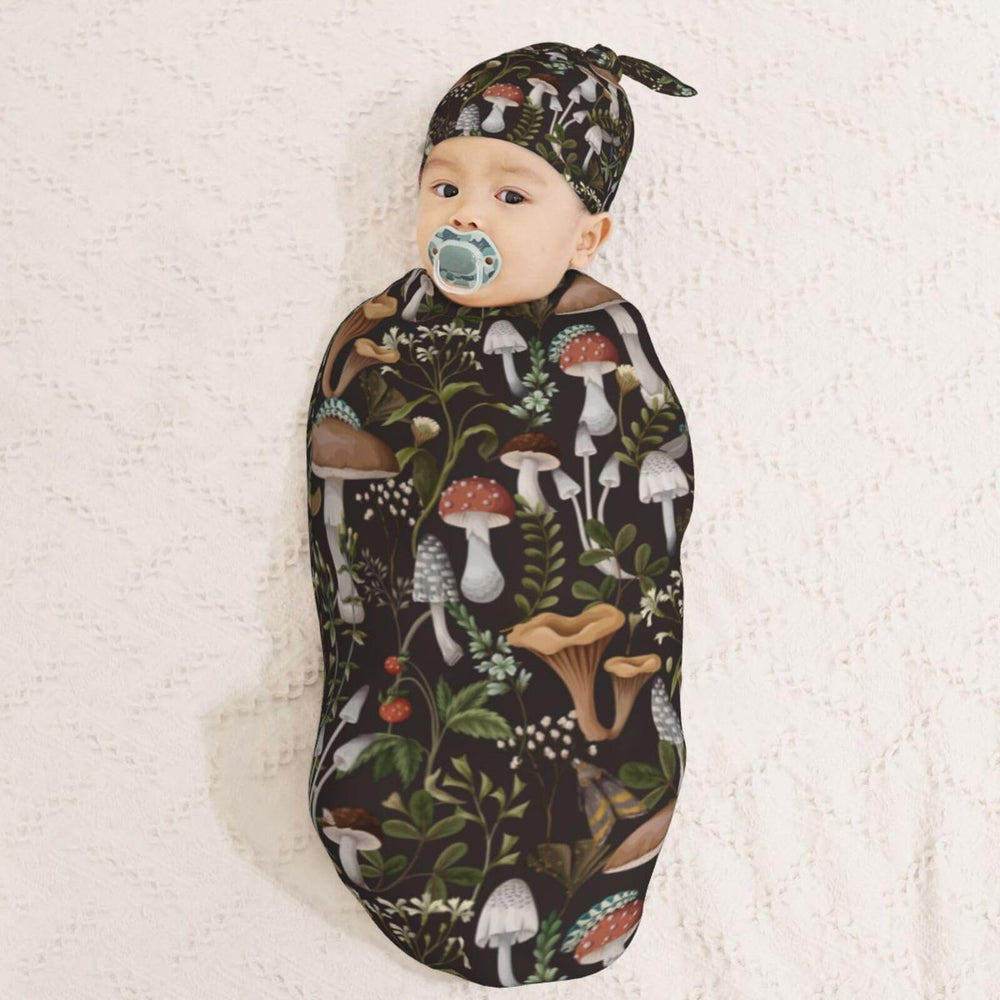 Muishi cocoon swaddle wrap in oval shape for secure soothing