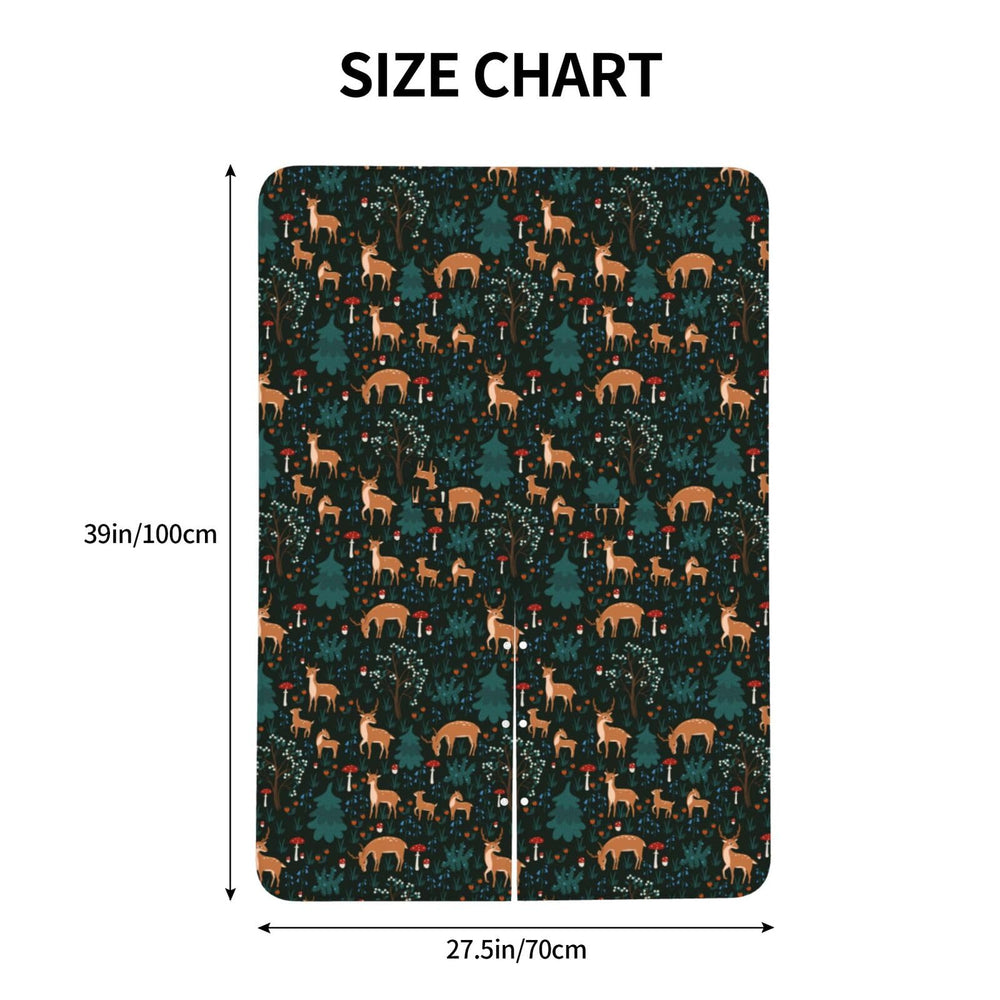 Muishi Deers Forest double layer fabric provides warmth and shade during travel