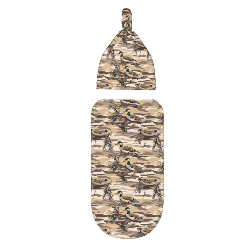 Muishi duck camouflage gift set ideal for baby showers and new parents.