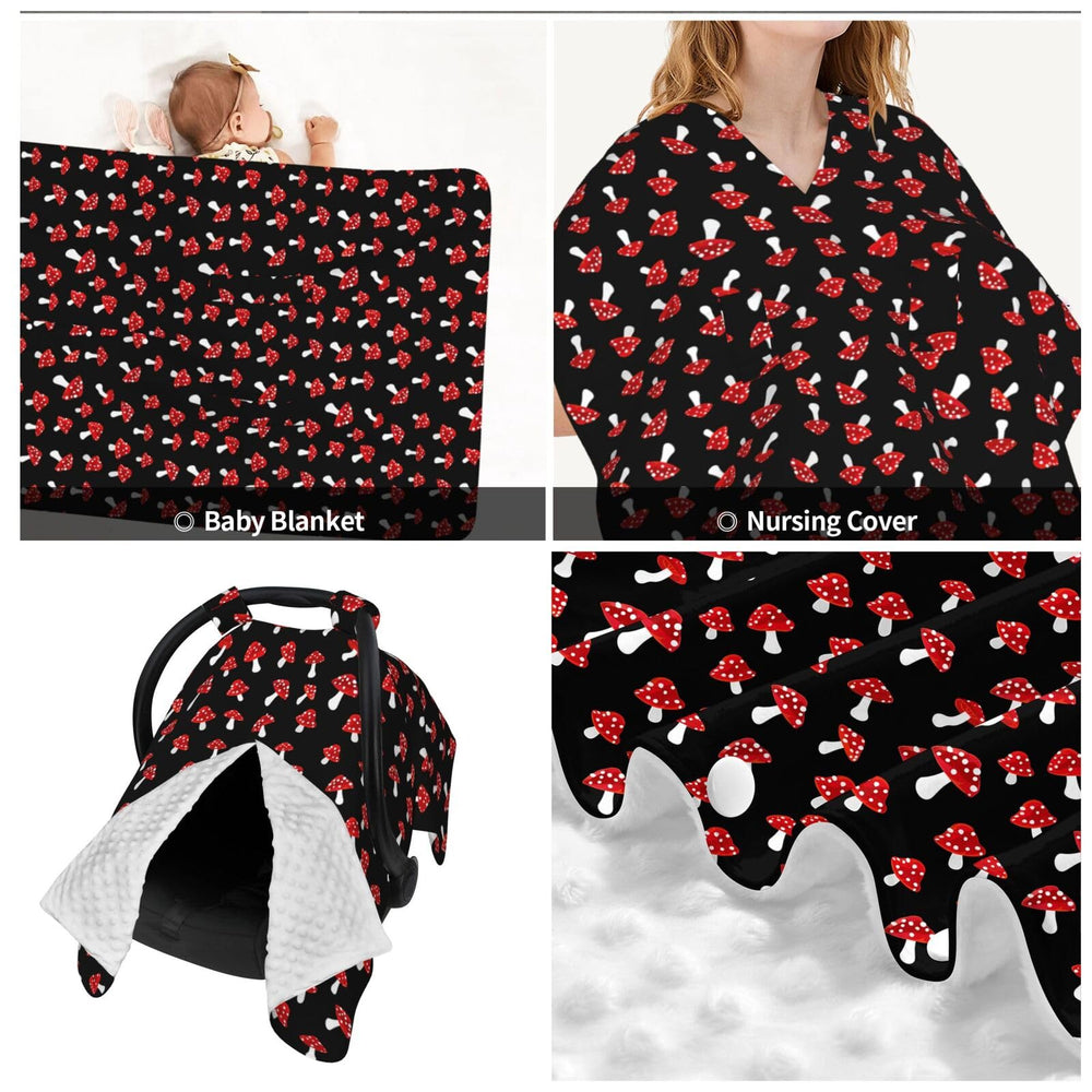 Muishi plush back panel provides soft, skin-friendly comfort for baby