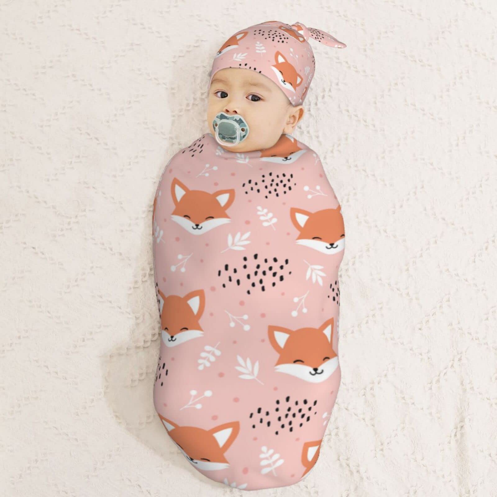 Muishi fox pink gift packaging suitable for baby showers