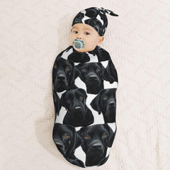 Muishi Labrador pattern close-up highlights playful print.