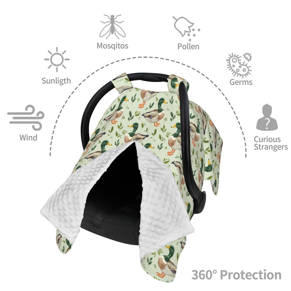 Muishi multi-function baby cover doubles as a blanket or towel on the go.