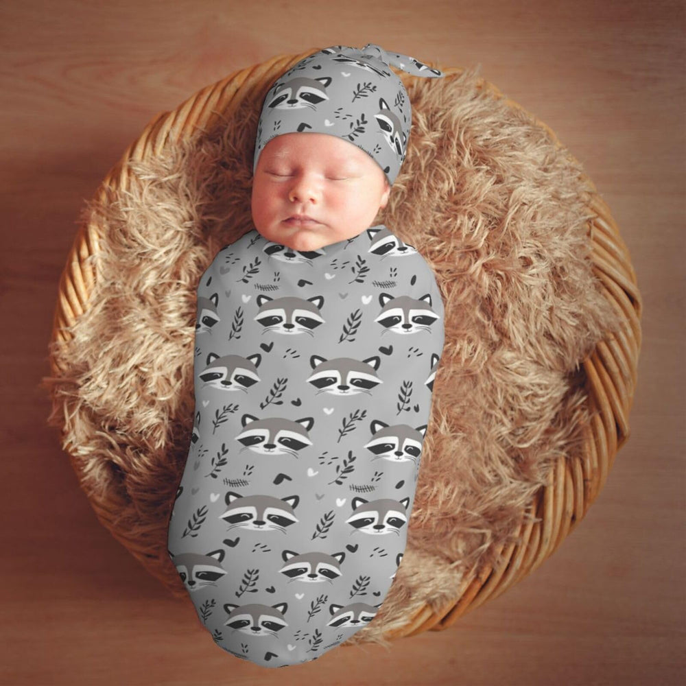 Muishi multi-use baby blanket suitable as hospital wear or cozy wrap.