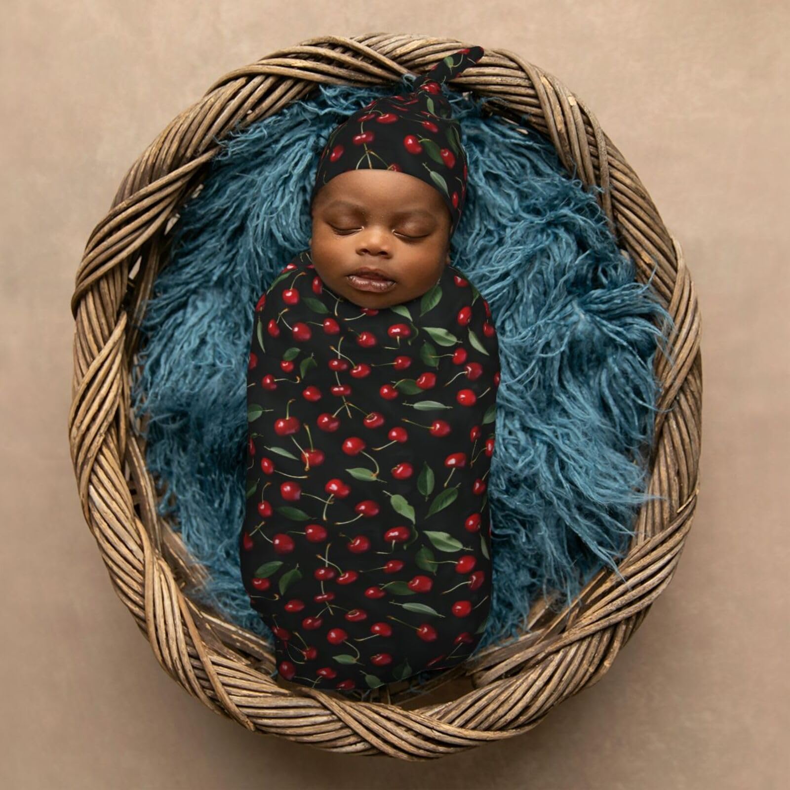 Muishi multi-use baby blanket suitable as hospital wear and at home.