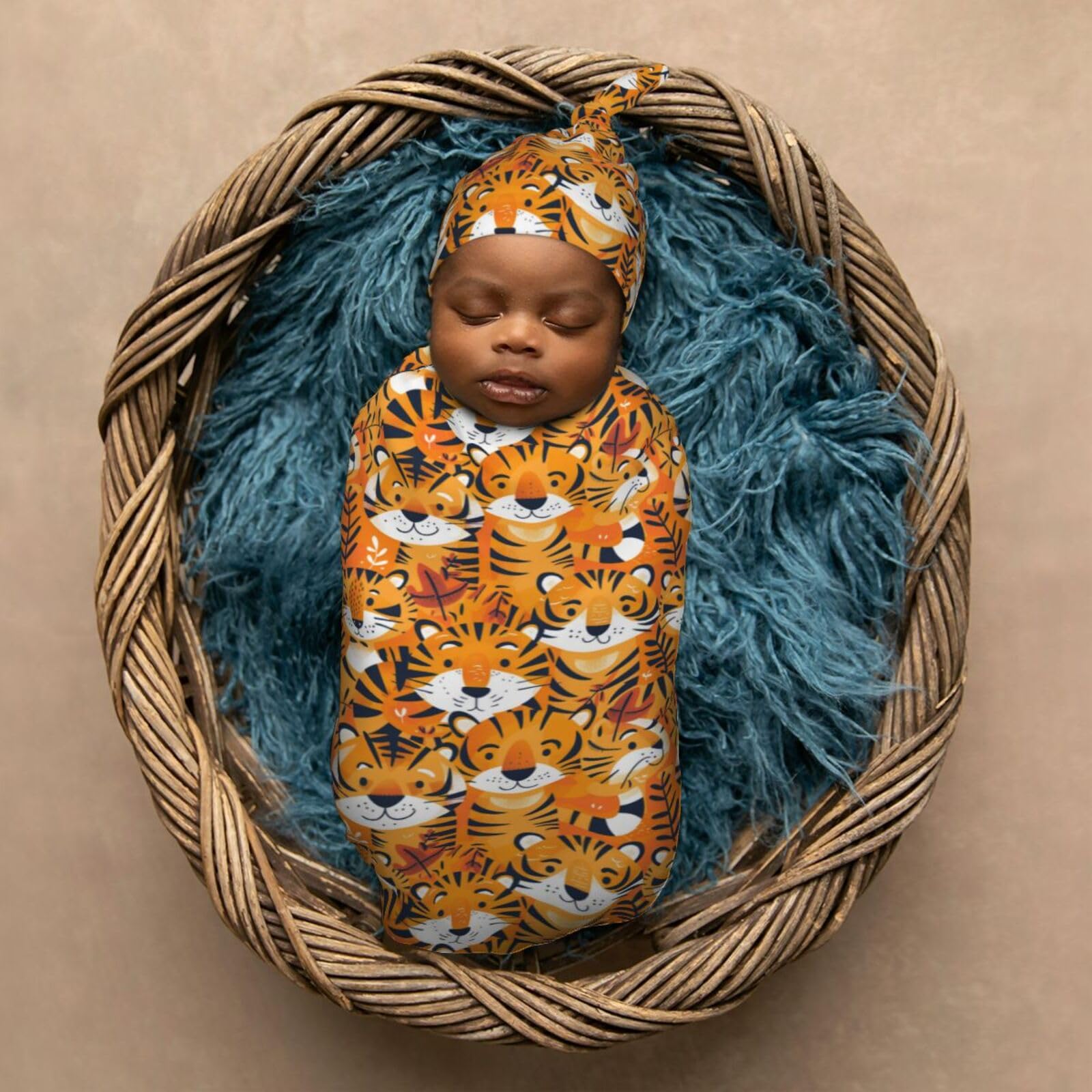 Muishi multi-use baby blanket for hospital wear or pajamas