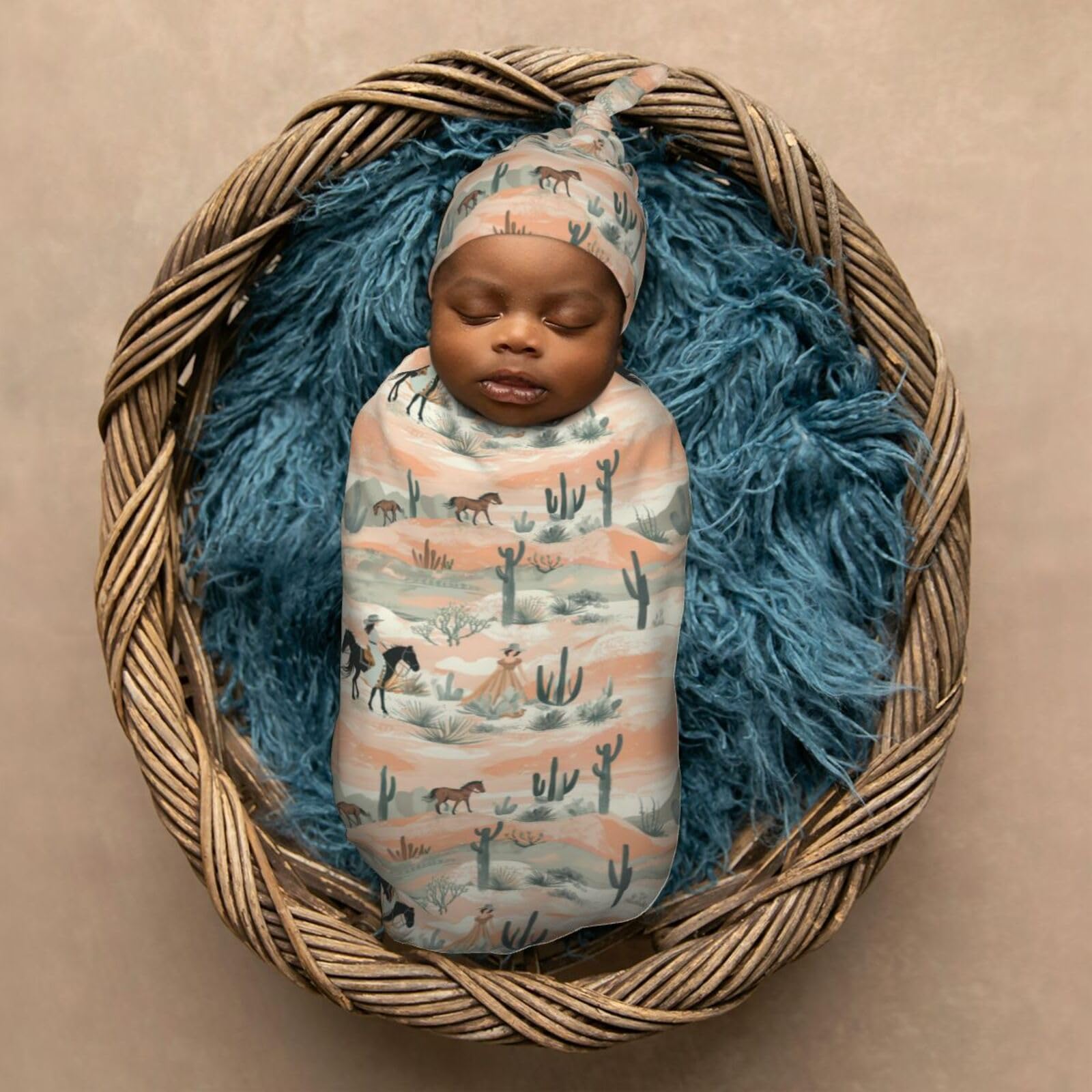 Muishi multi-use baby blanket for hospital wear and pajamas
