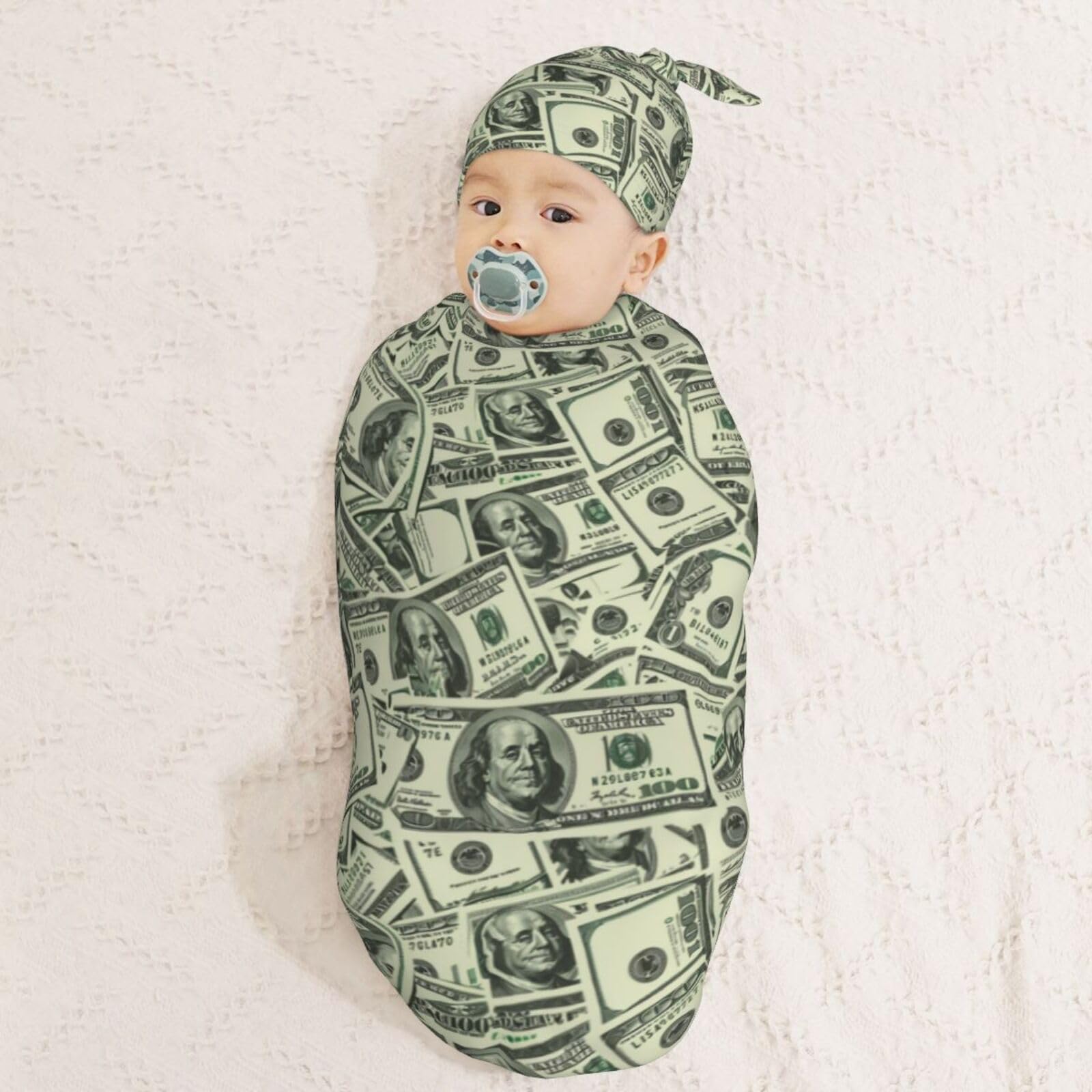Muishi multi-use set doubles as hospital wear and cozy blanket.