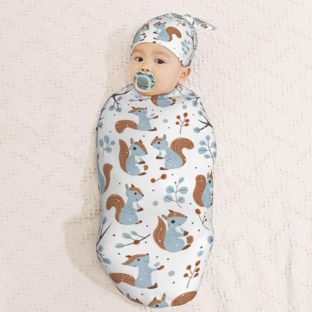 Muishi multiform baby blanket and pajamas layout