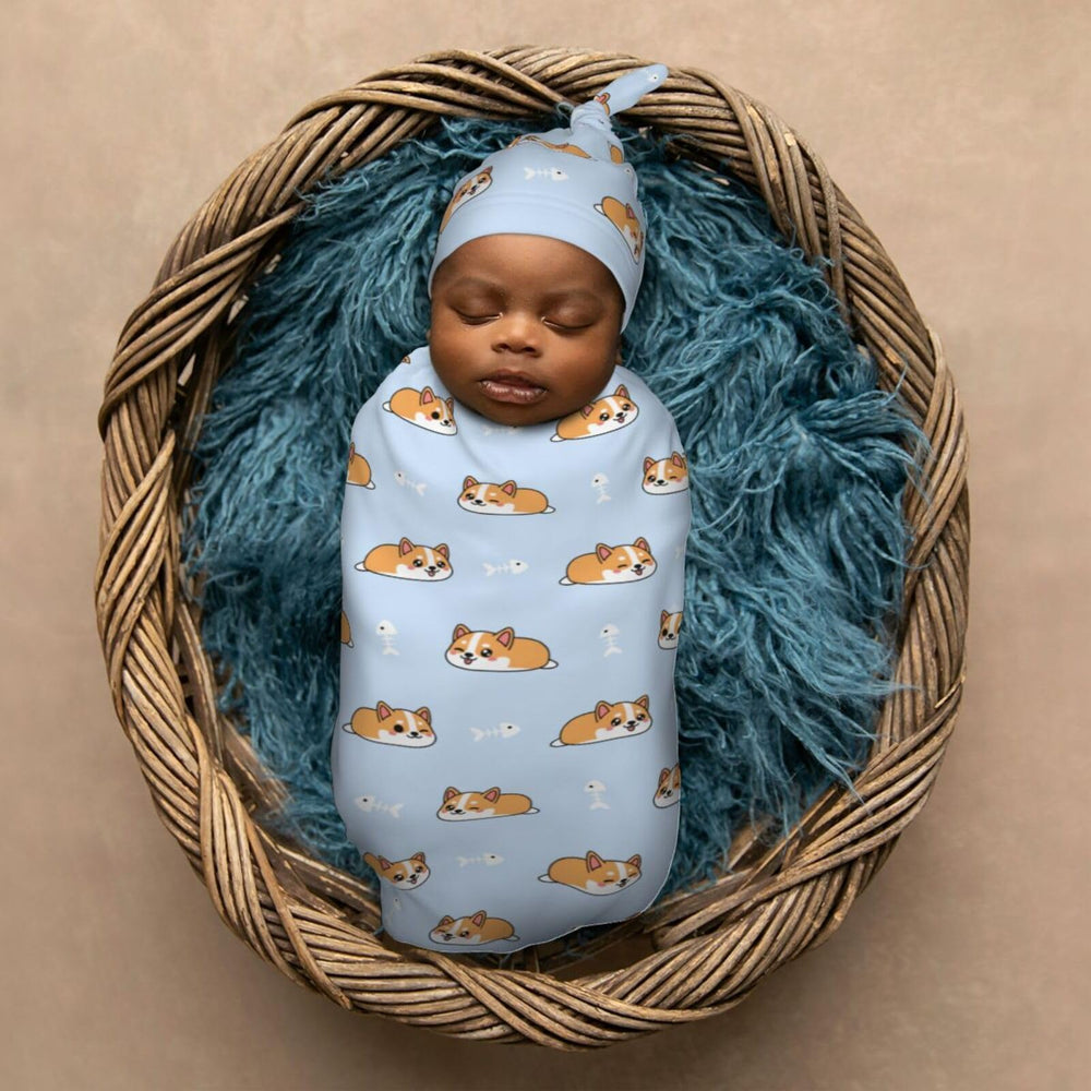 Muishi multiuse set supports swaddling, lounging, and baby wear.