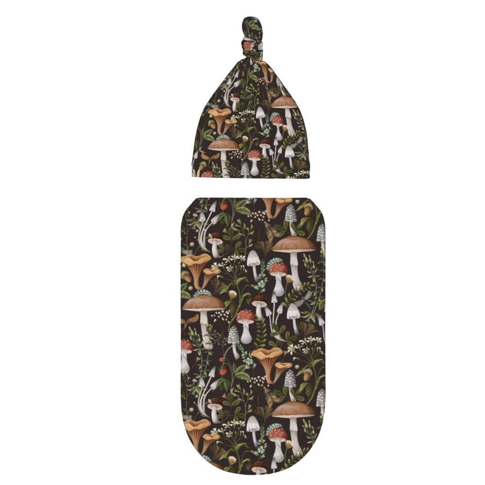 Muishi mushroom leaves pattern close-up ideal for photos