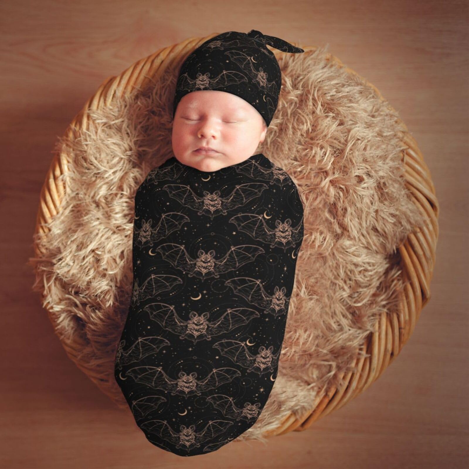 Muishi Night Bat Moon gift-packaging for baby showers and photos