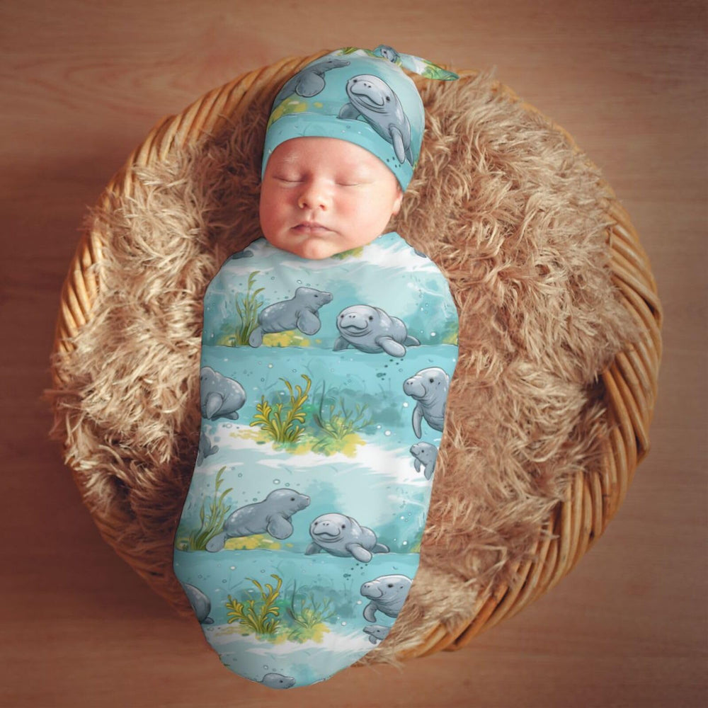 Muishi ocean pattern suits newborn photos and keepsake moments