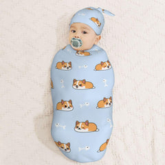 Muishi oval cocoon-shaped swaddle promotes a snug, womb-like feel.