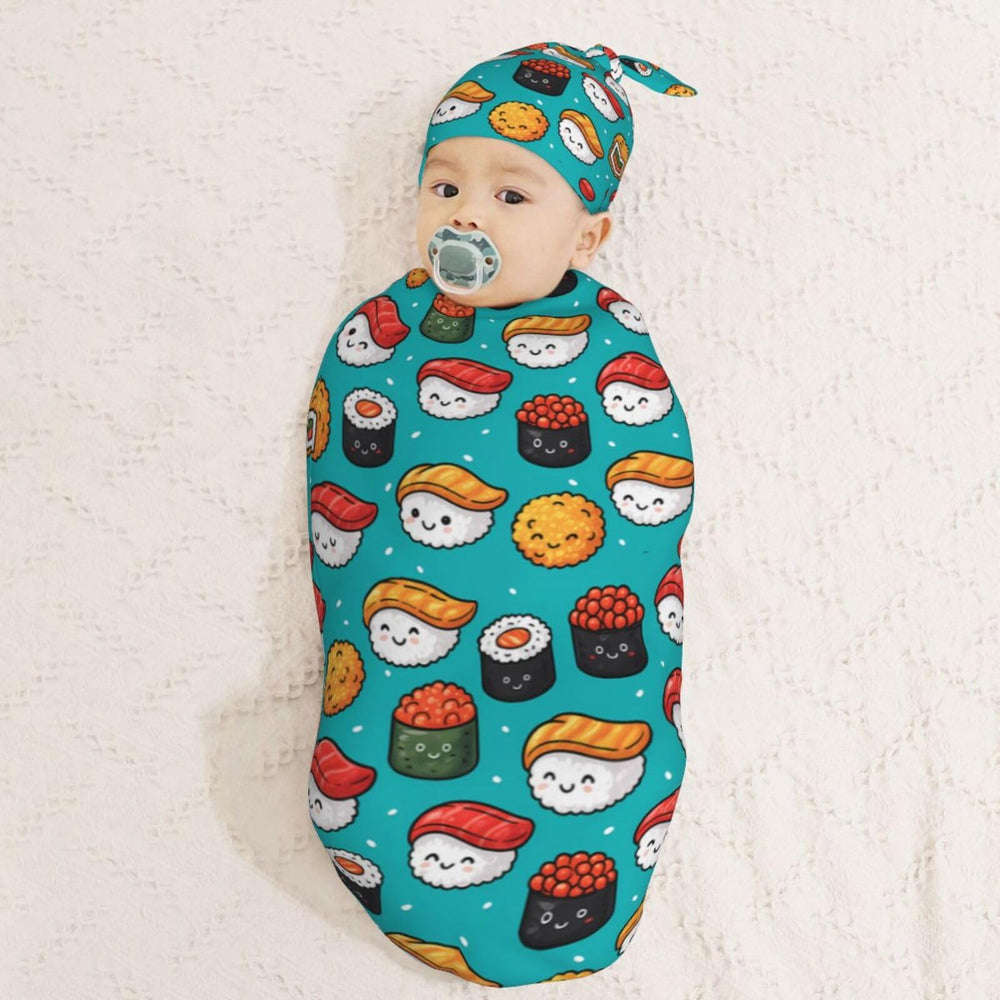 Muishi oval swaddle wrap provides a cocoon like fit for calm naps