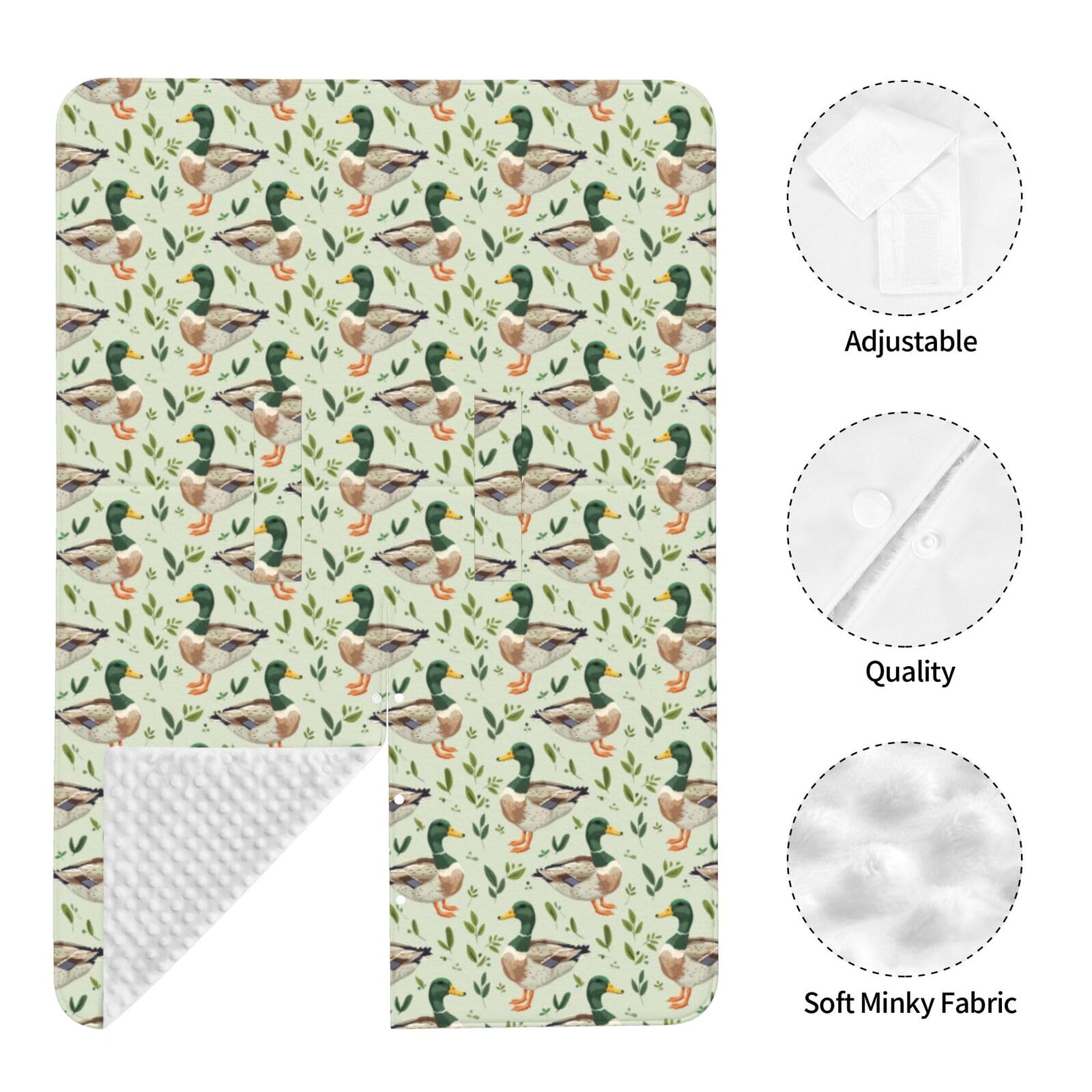 Muishi plush back fabric detail adds soft comfort against baby’s skin.