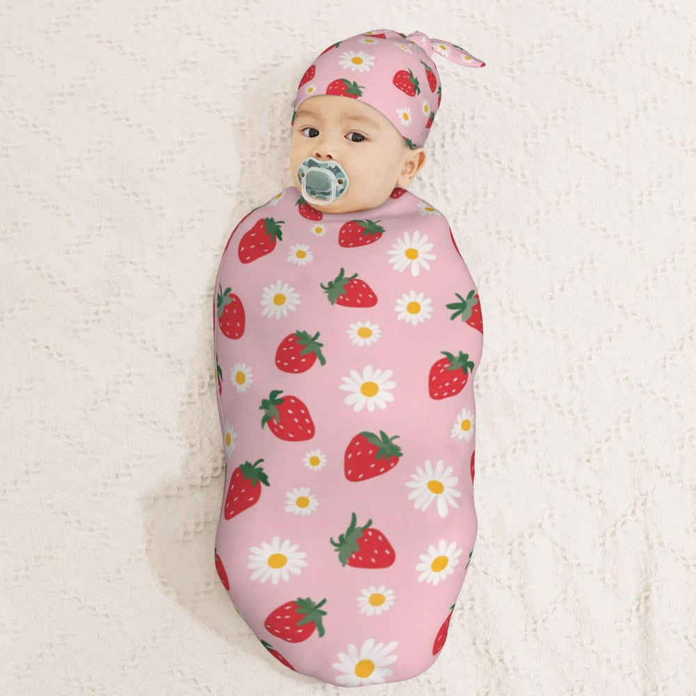 Muishi strawberry flowers pattern suited for photo shoots