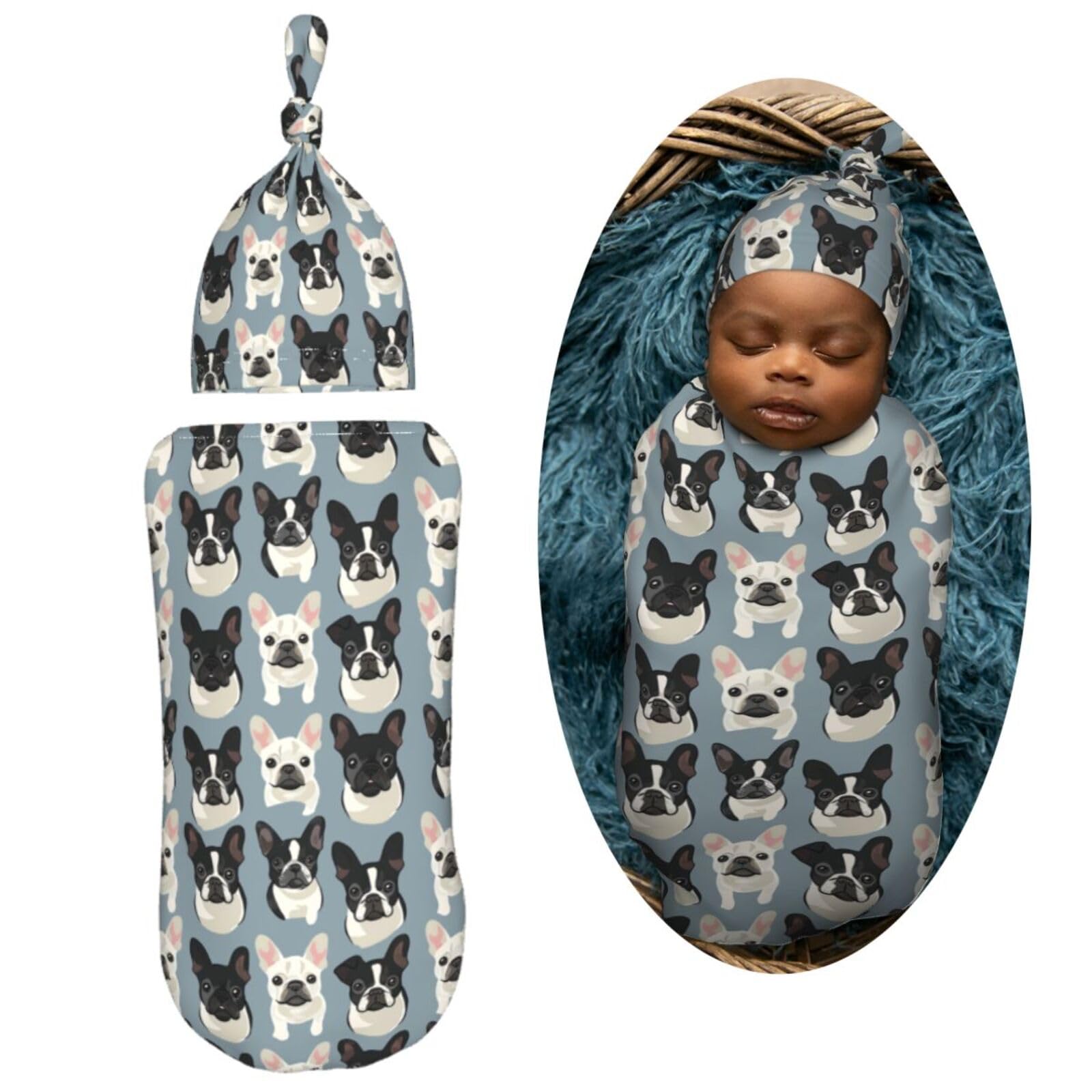 Muishi swaddle blanket edge detail with smooth finish for safe, cozy wrapping.