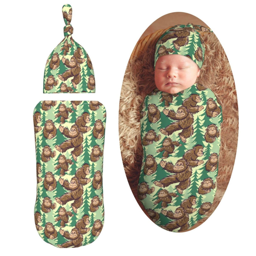 Muishi swaddle blanket fabric close-up shows soft polyester texture