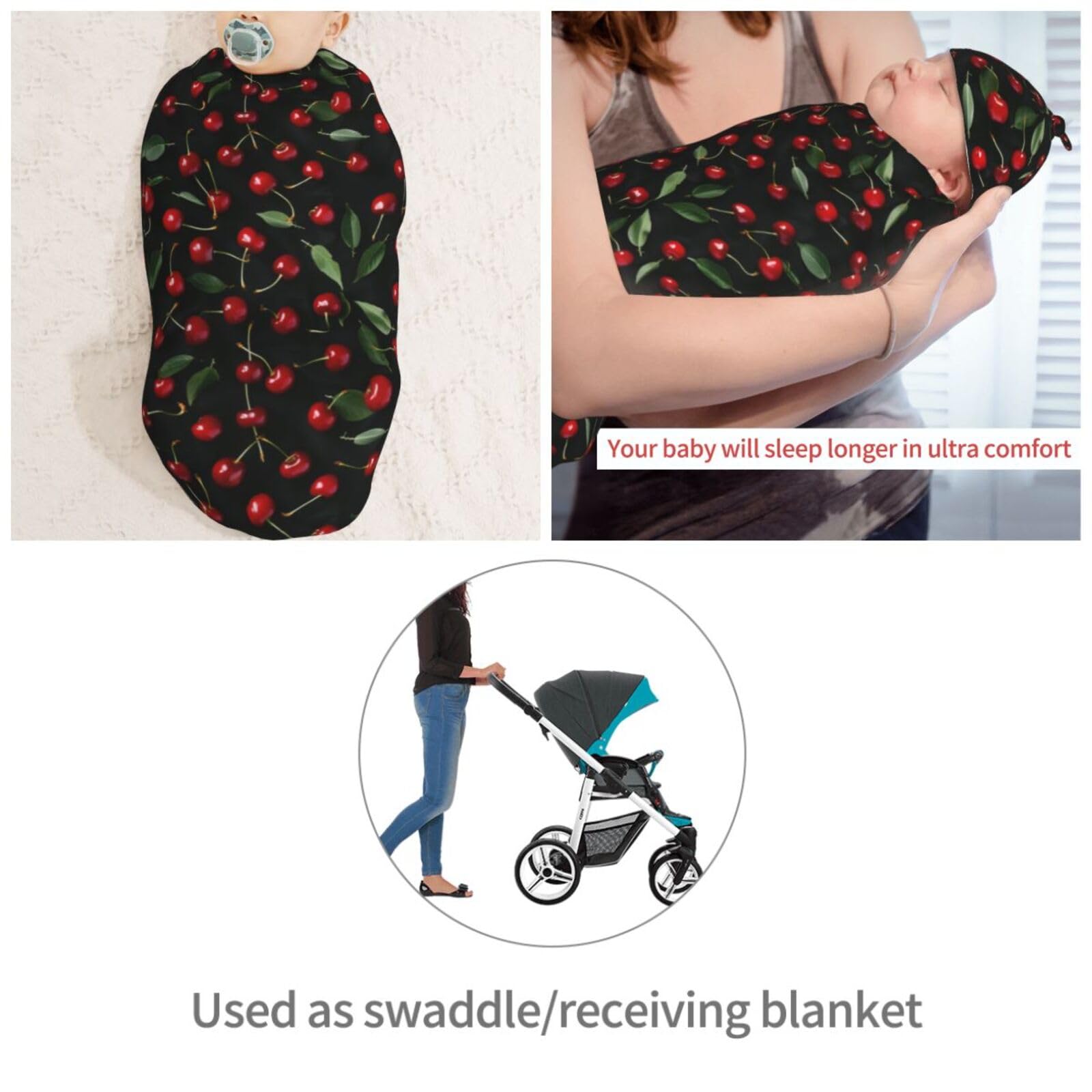 Muishi cocoon-shaped swaddle wrap helps promote snug and calm sleep.