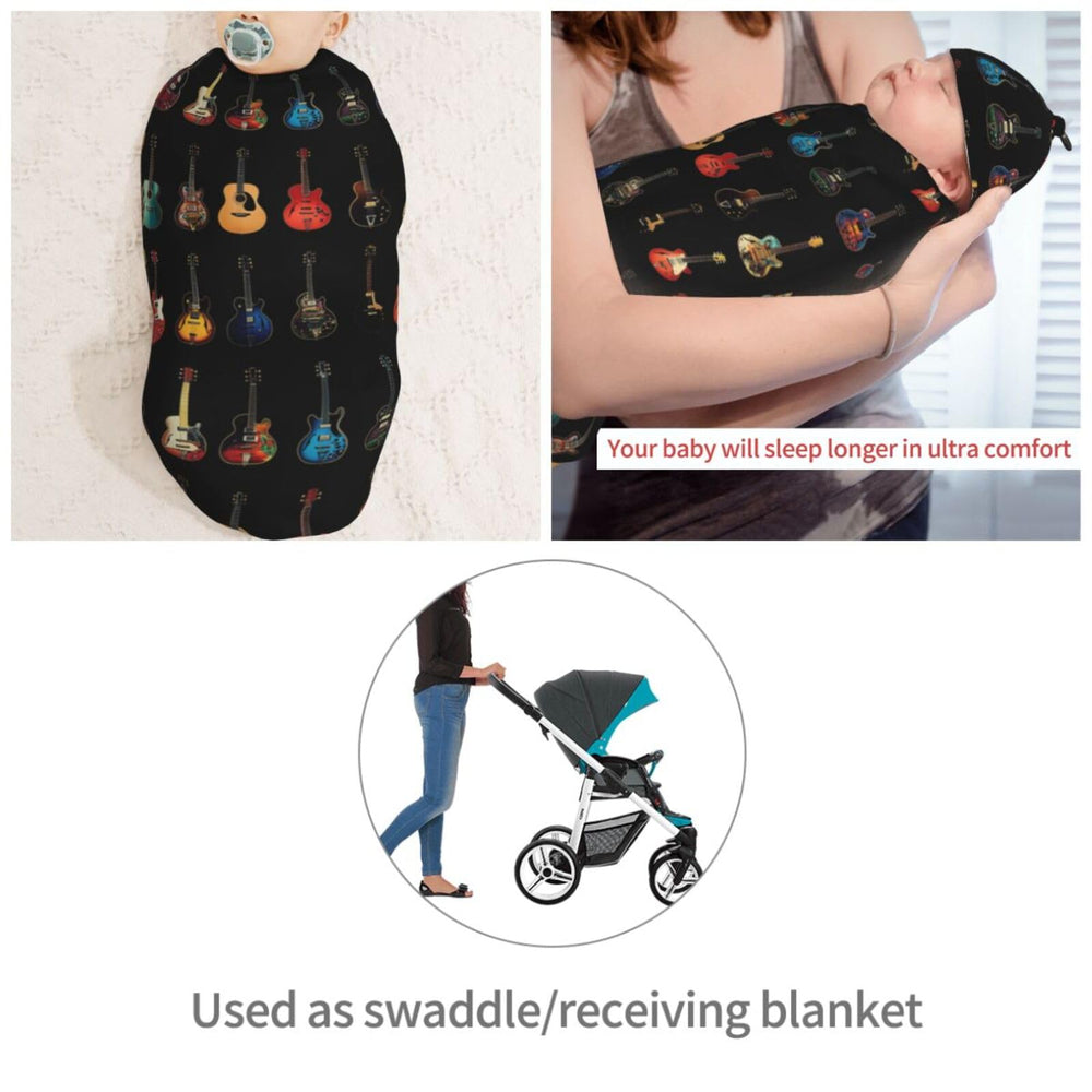 Muishi swaddle blanket edge with smooth, tidy finish