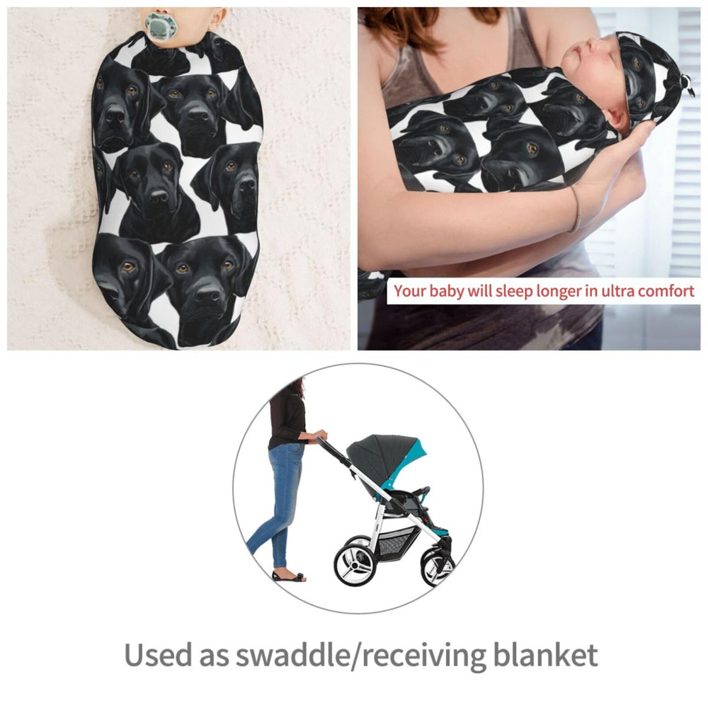 Muishi swaddle oval wrap demonstrating cocoon-like design.