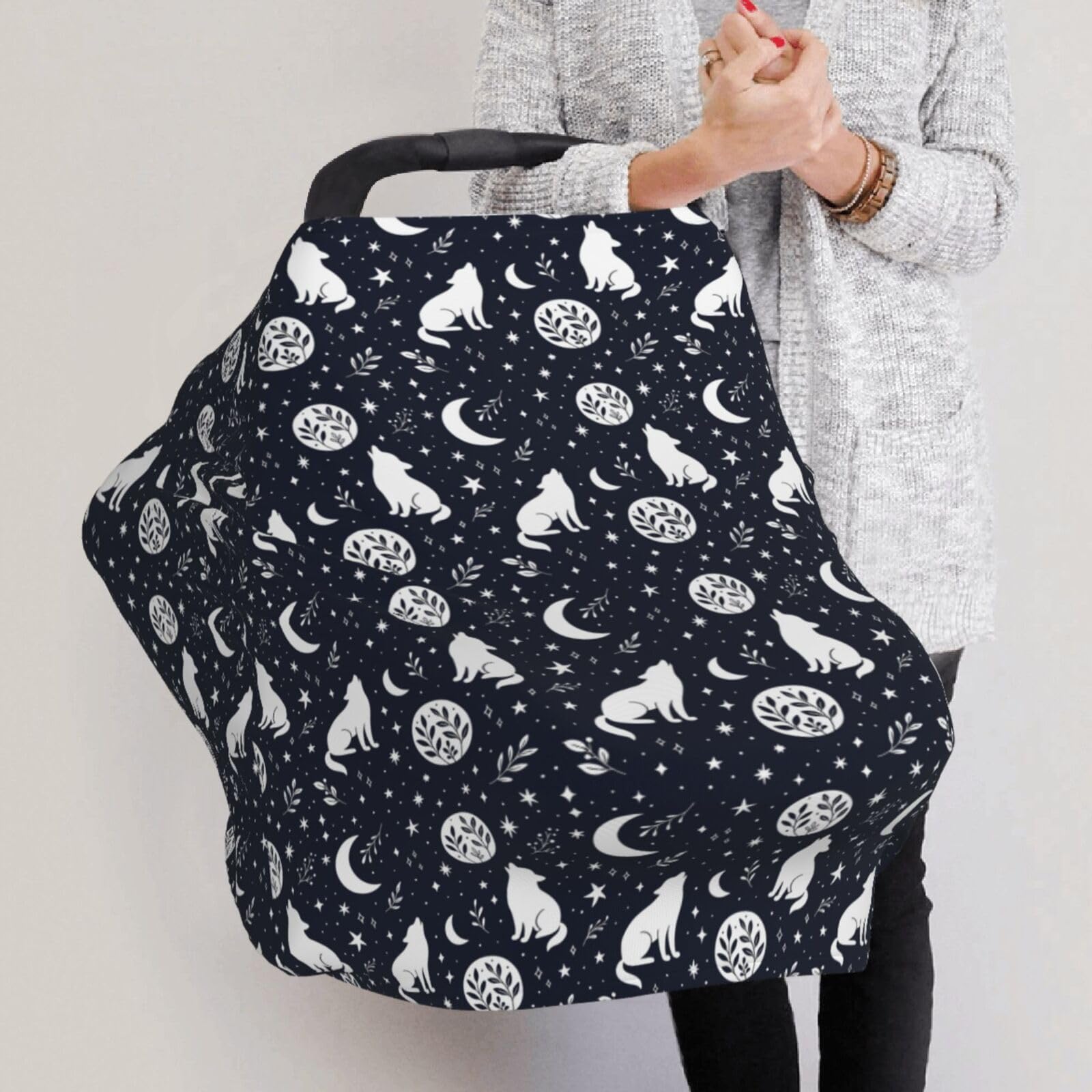 Muishi Wolf Star Moon multifunctional cover adapts to many baby scenes