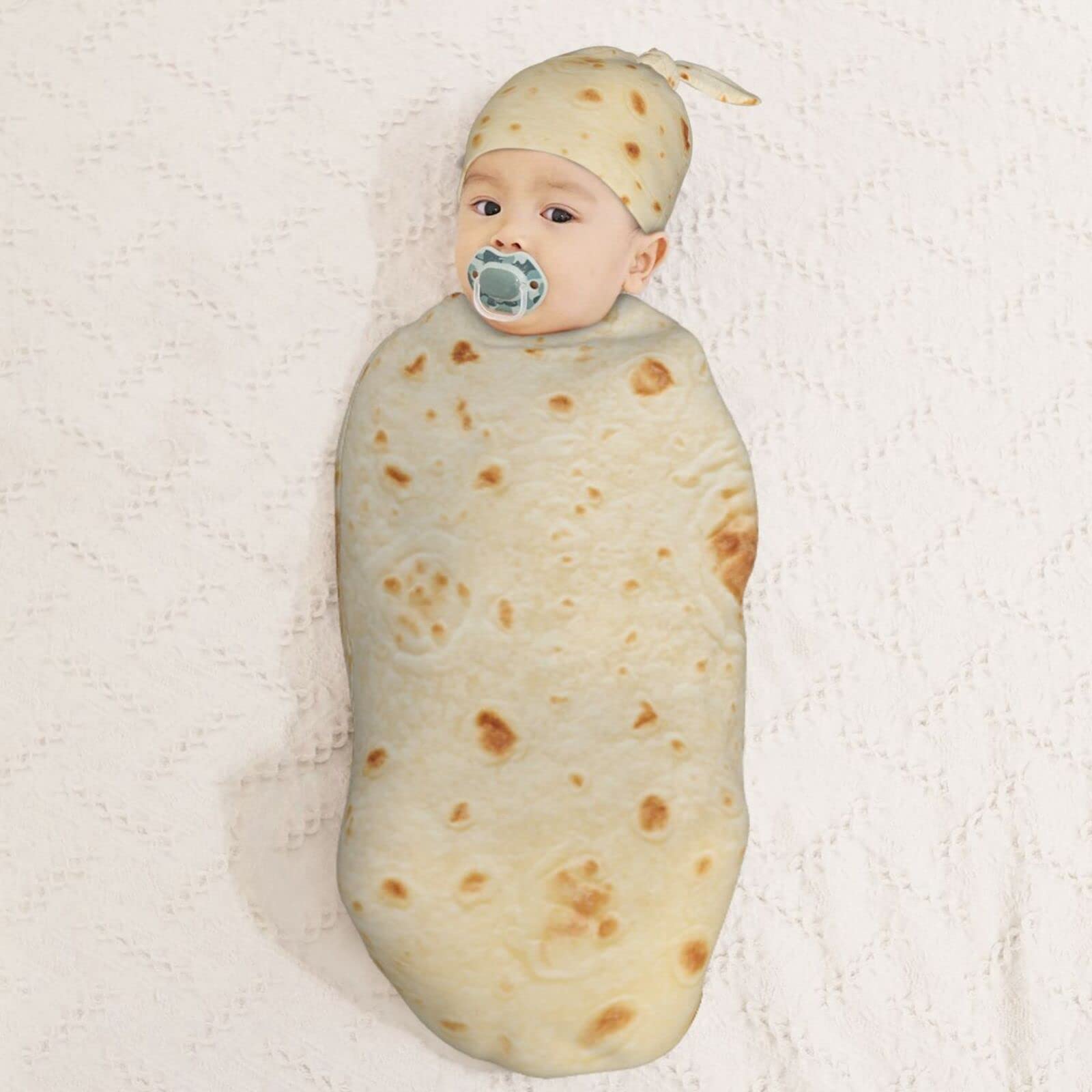 Muishi zero-to-six-month burrito wrap provides cocoon warmth