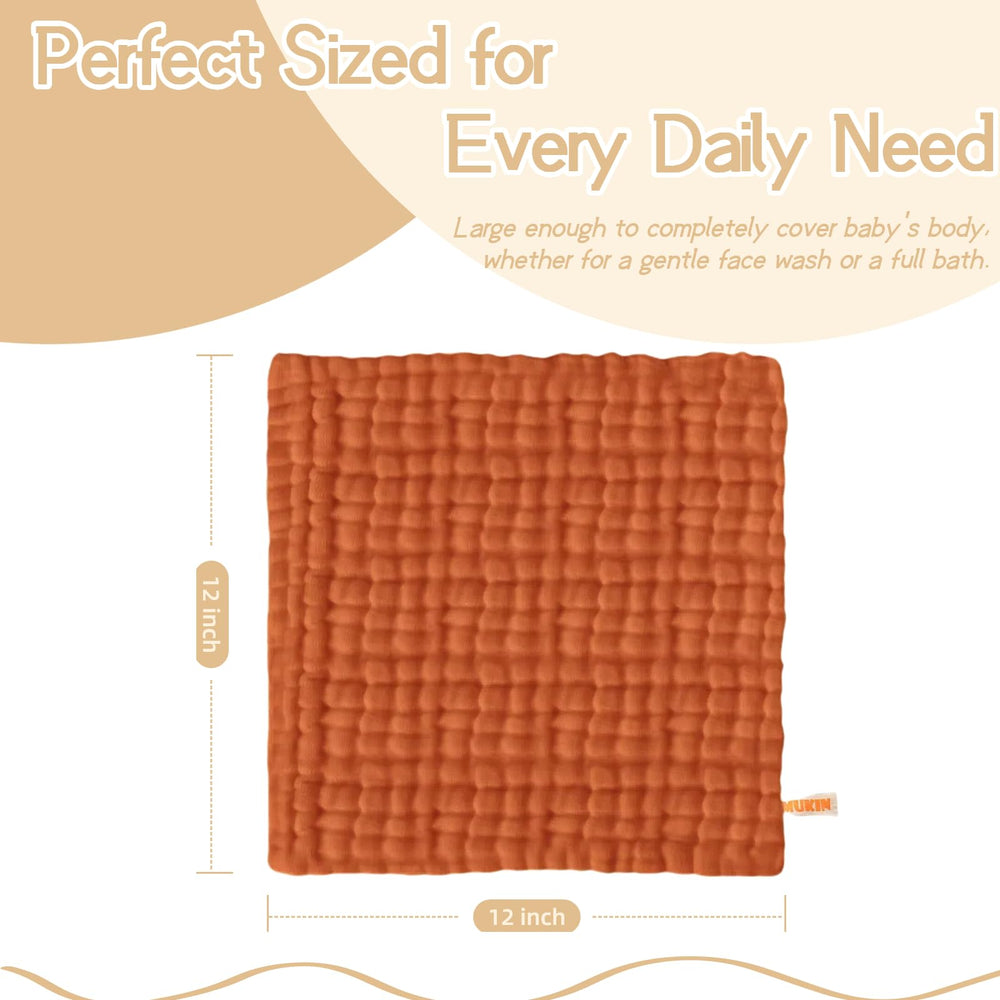 MUKIN washcloths are reusable and eco-friendly, reducing disposable cloth waste.