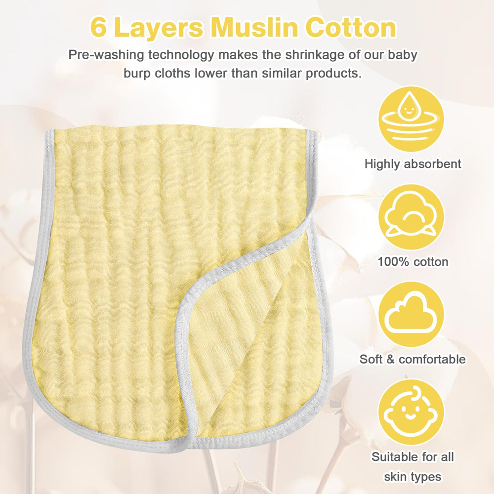 MUKIN cloths double as nursing covers or changing table liners