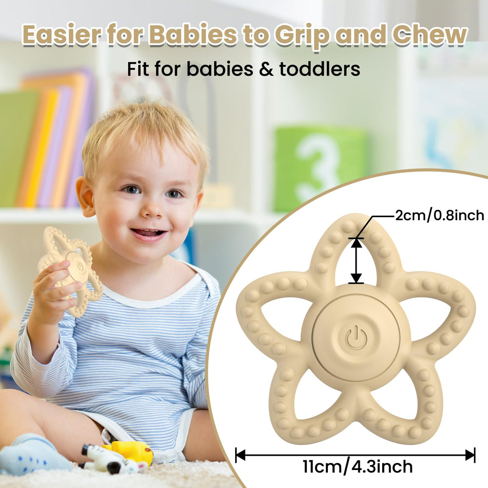 Mukoiber baby-chewing-friendly design supports teething comfort