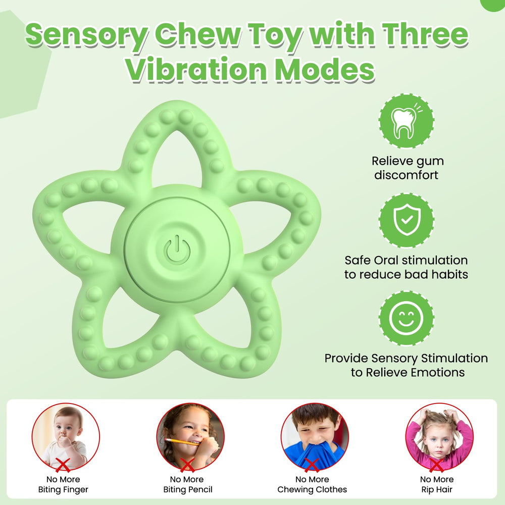 Mukoiber dual-use soother teether demonstrates versatile design for varying teething stages.
