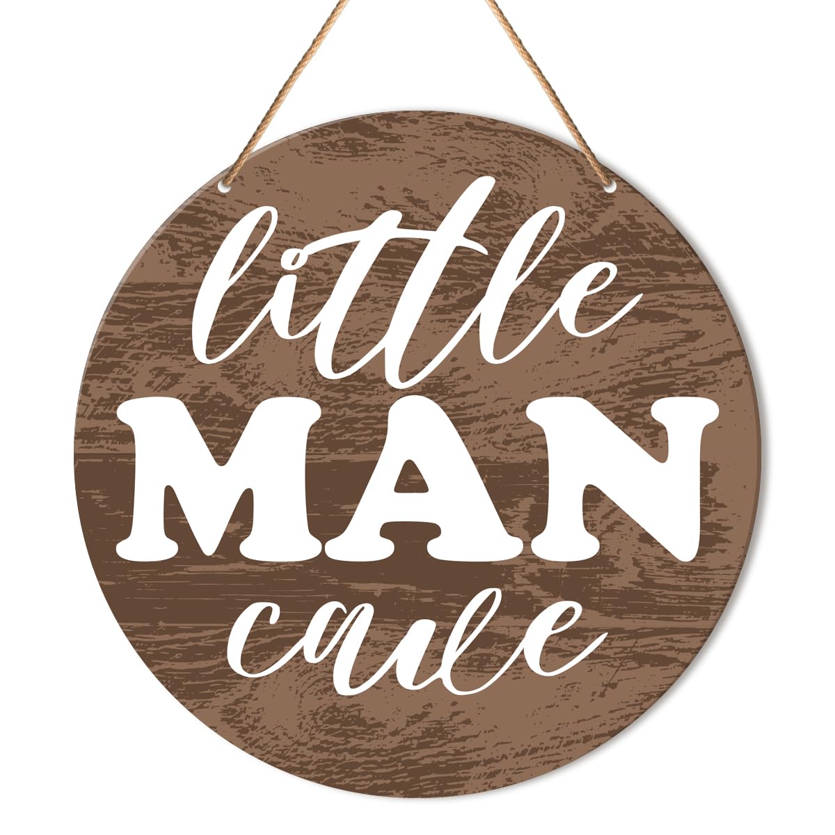 Muktoujaumai wood sign close-up shows durable craftsmanship for nurseries.