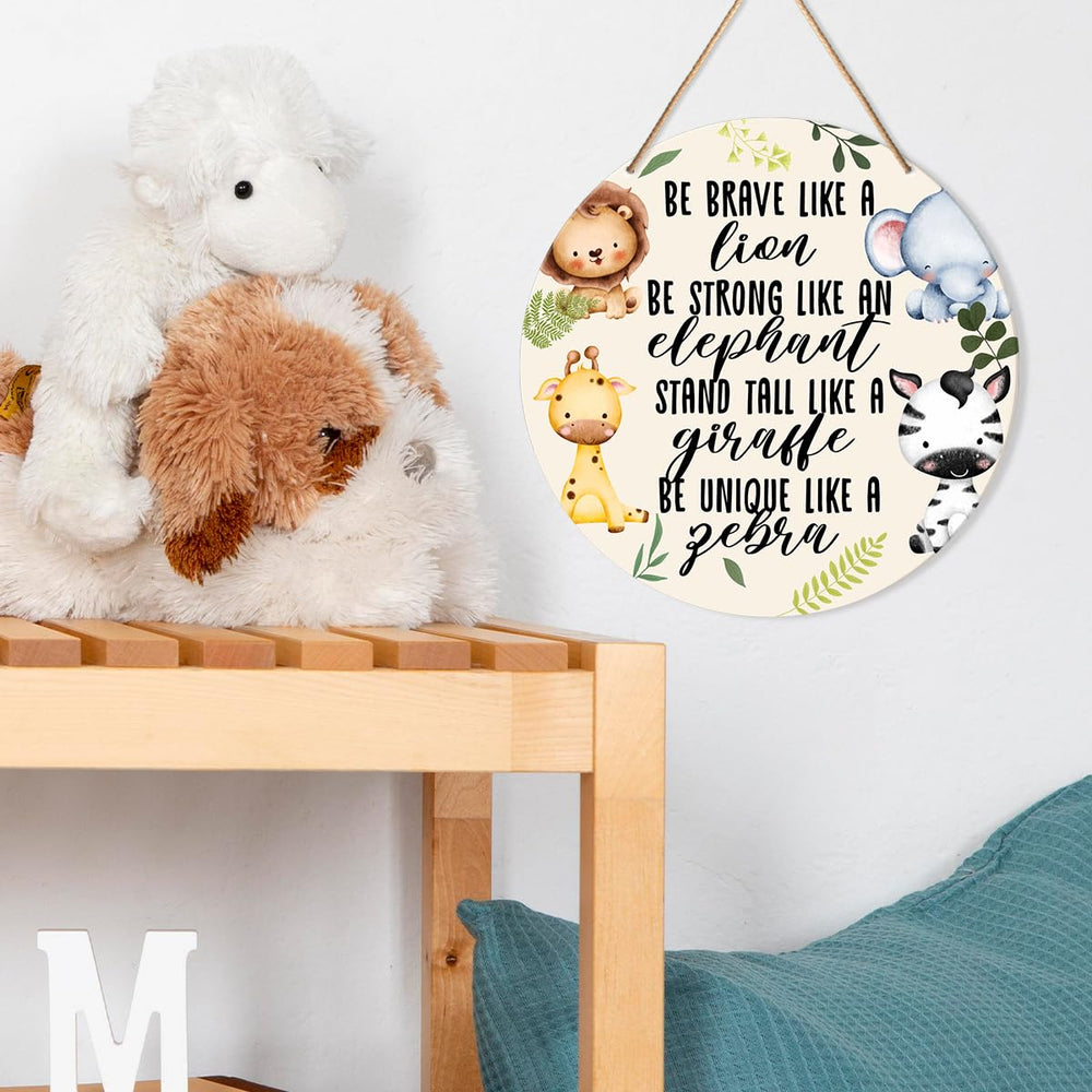 Muktoujaumai kids bedroom playroom decor adds whimsical woodland vibe and durable keepsake quality.