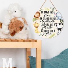 Muktoujaumai kids bedroom playroom decor adds whimsical woodland vibe and durable keepsake quality.