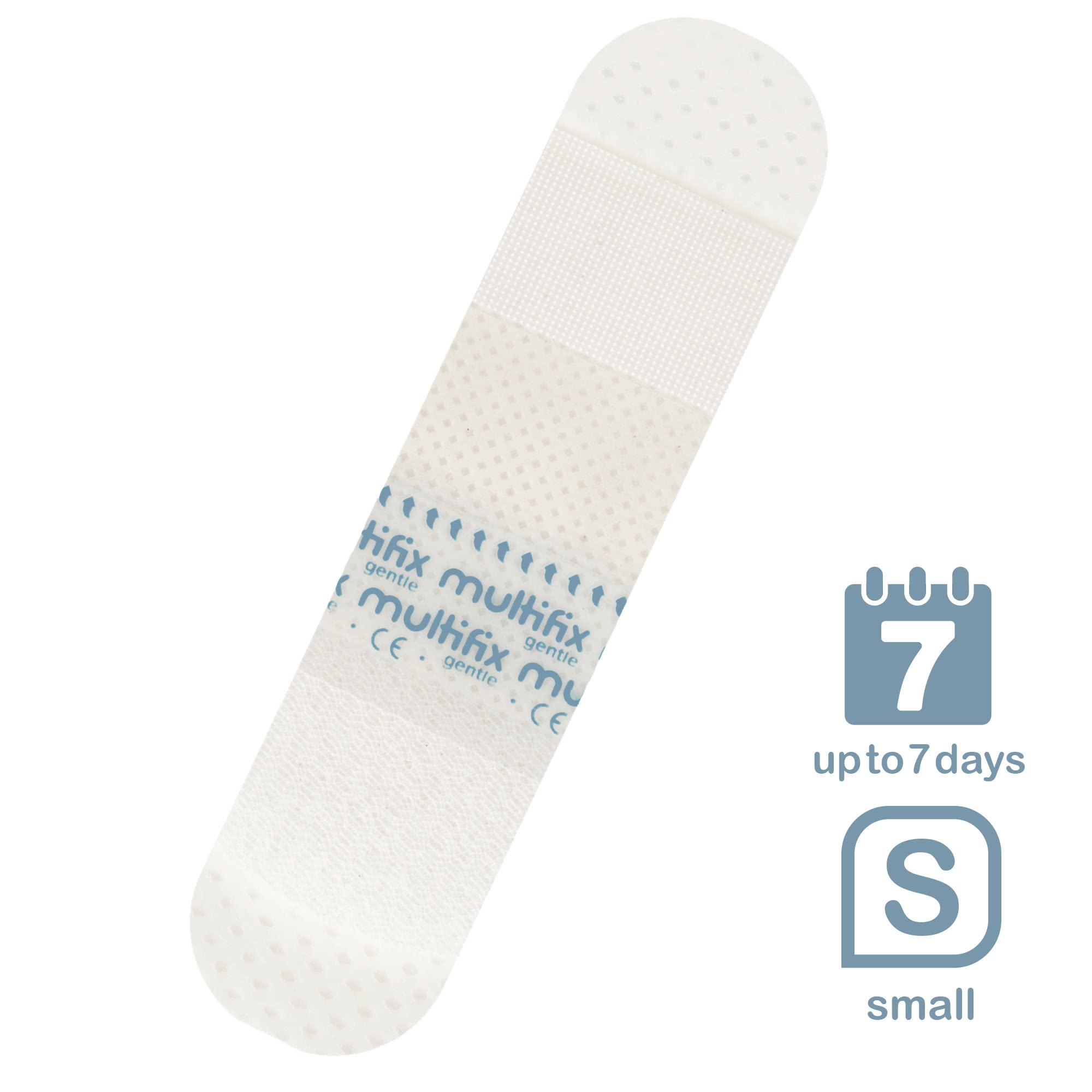 MULTI FIX GENTLE silicone gel strip provides repositionable adhesion for tubing