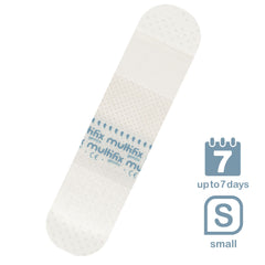 MULTI FIX GENTLE silicone gel strip provides repositionable adhesion for tubing