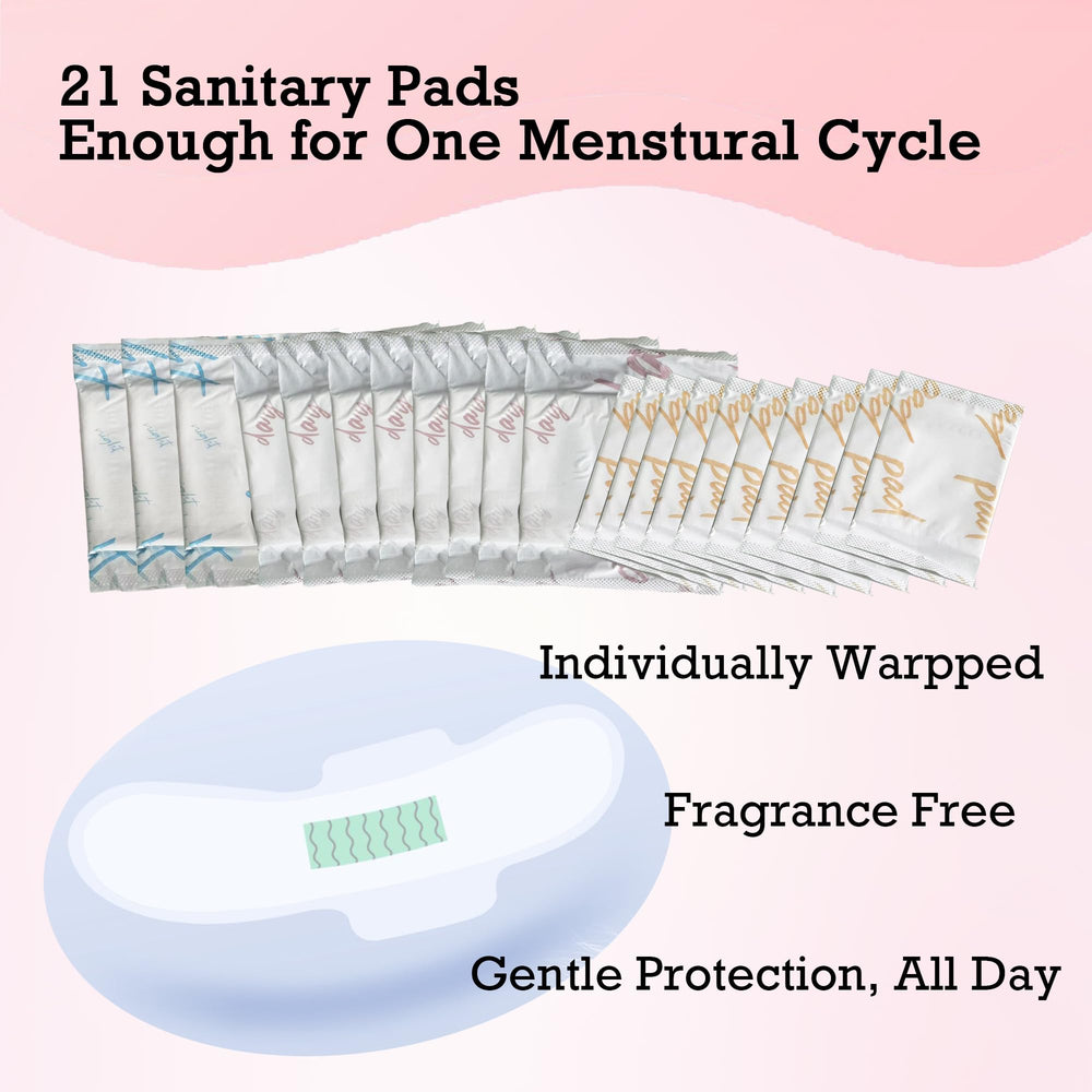 MultipieYo day pads provide all-day protection for school or work.