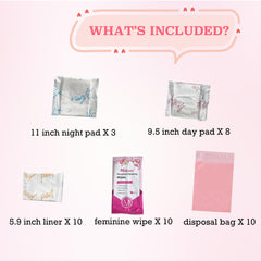 MultipieYo overnight pads are soft and absorbent for comfortable night wear.