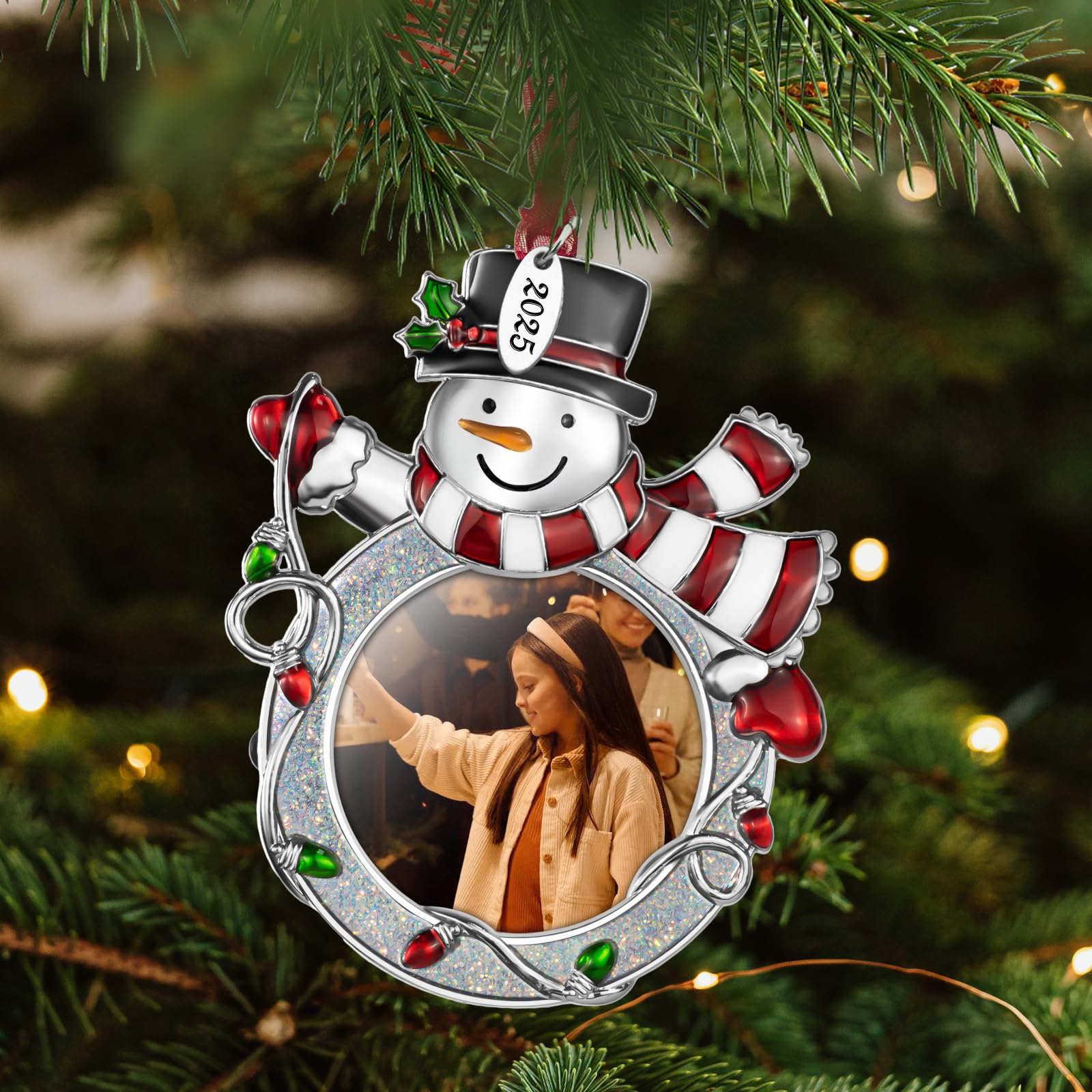 Mulumu snowman ornament gift-ready keepsake for holidays