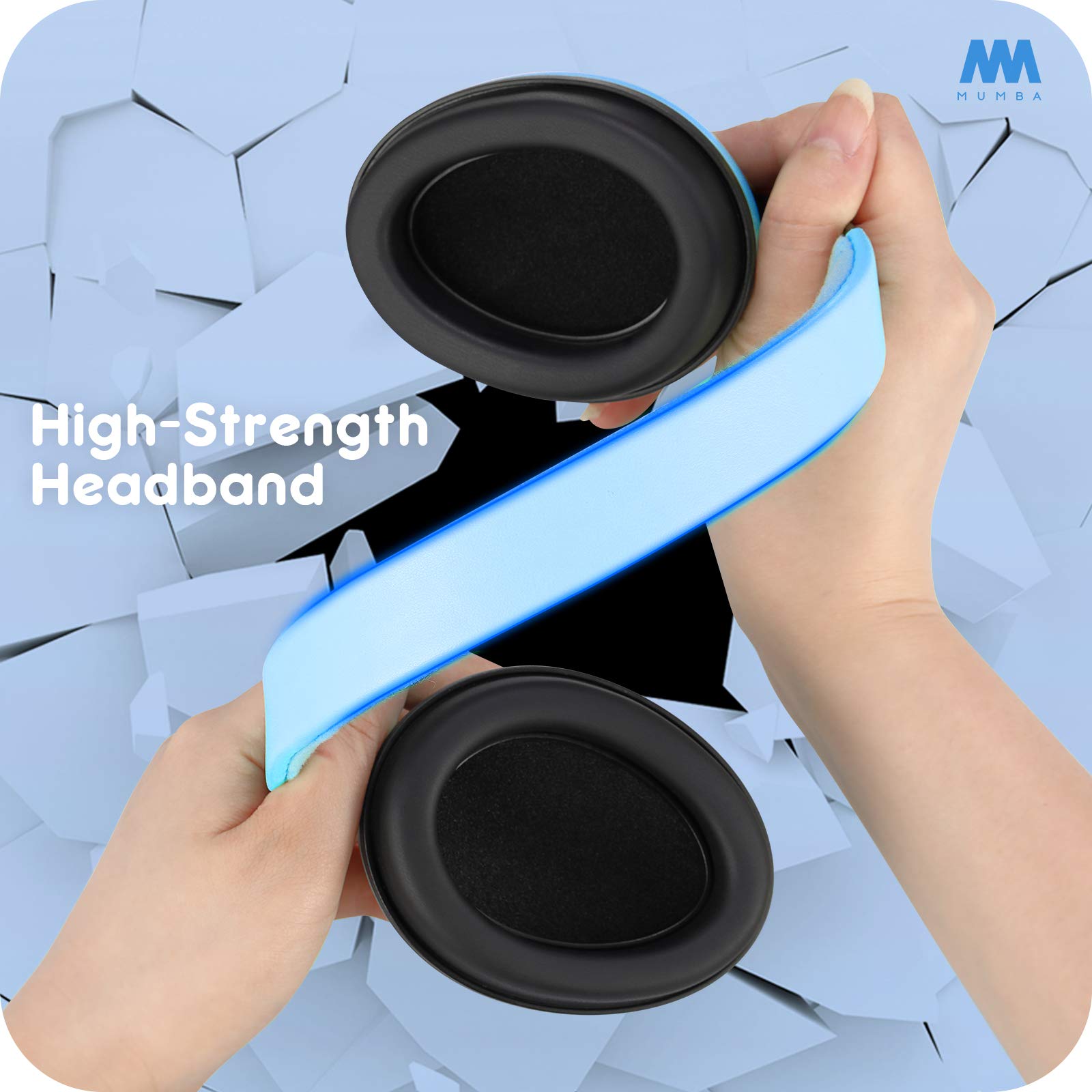 Mumba Baby Earmuffs offer easy-clean-surface care with gentle soap.
