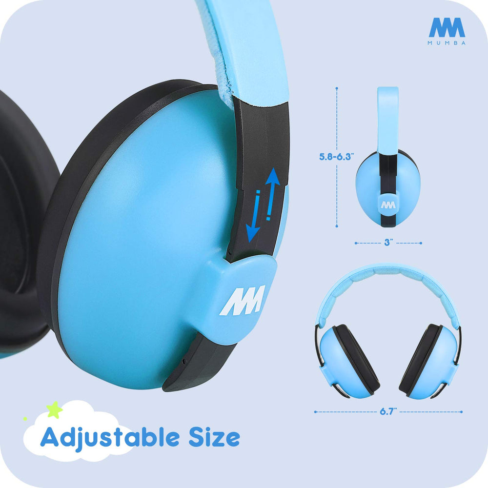 Mumba Baby Earmuffs are portable-travel companions for concerts and planes.