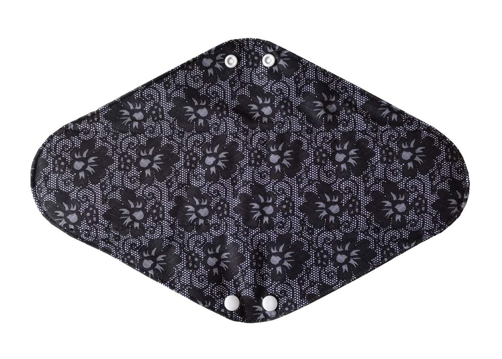 MUMBABY charcoal bamboo pad with waterproof PUL backing for leak protection