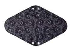 MUMBABY charcoal bamboo pad with waterproof PUL backing for leak protection