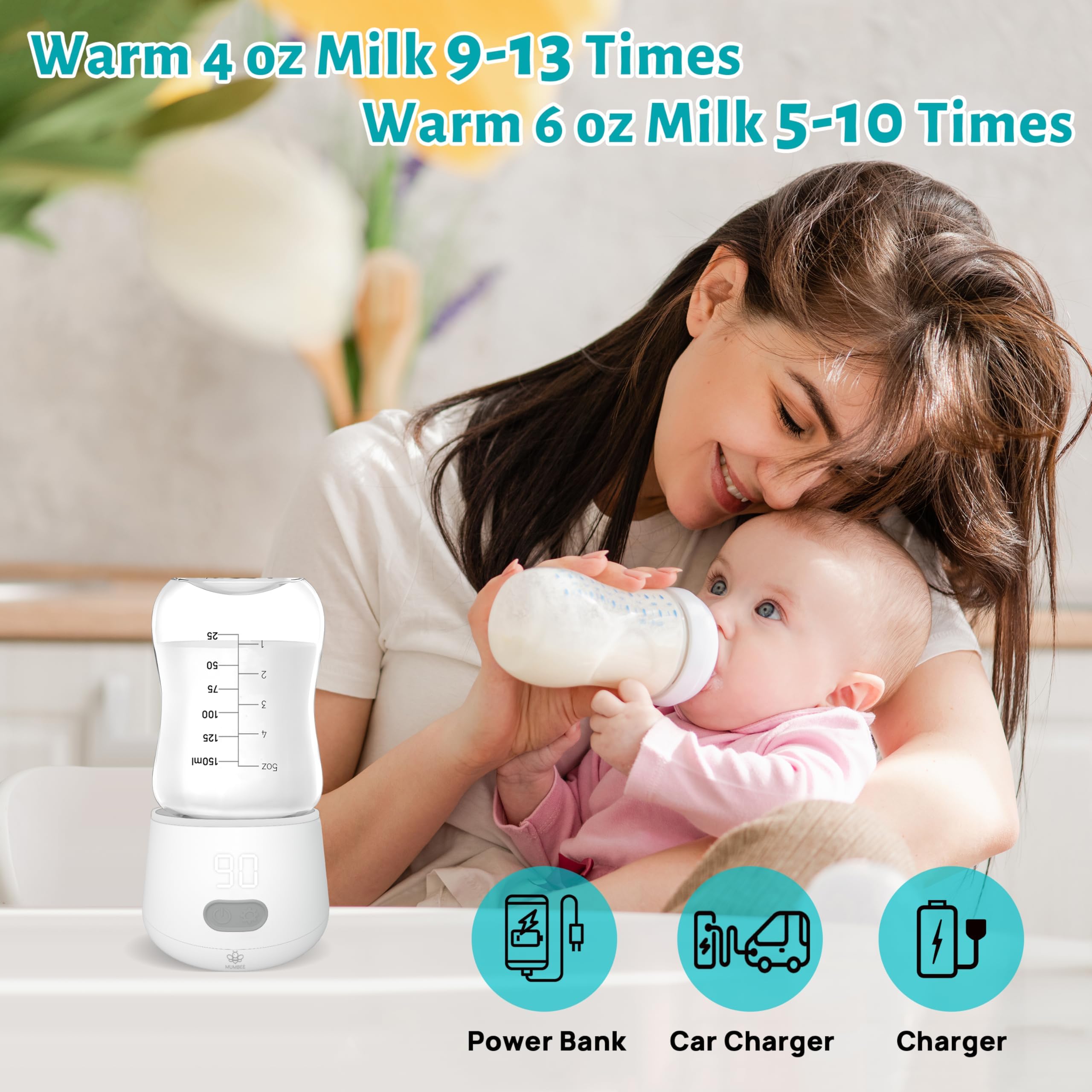 MUMBEE leak-proof silicone rings keep milk contained during travel