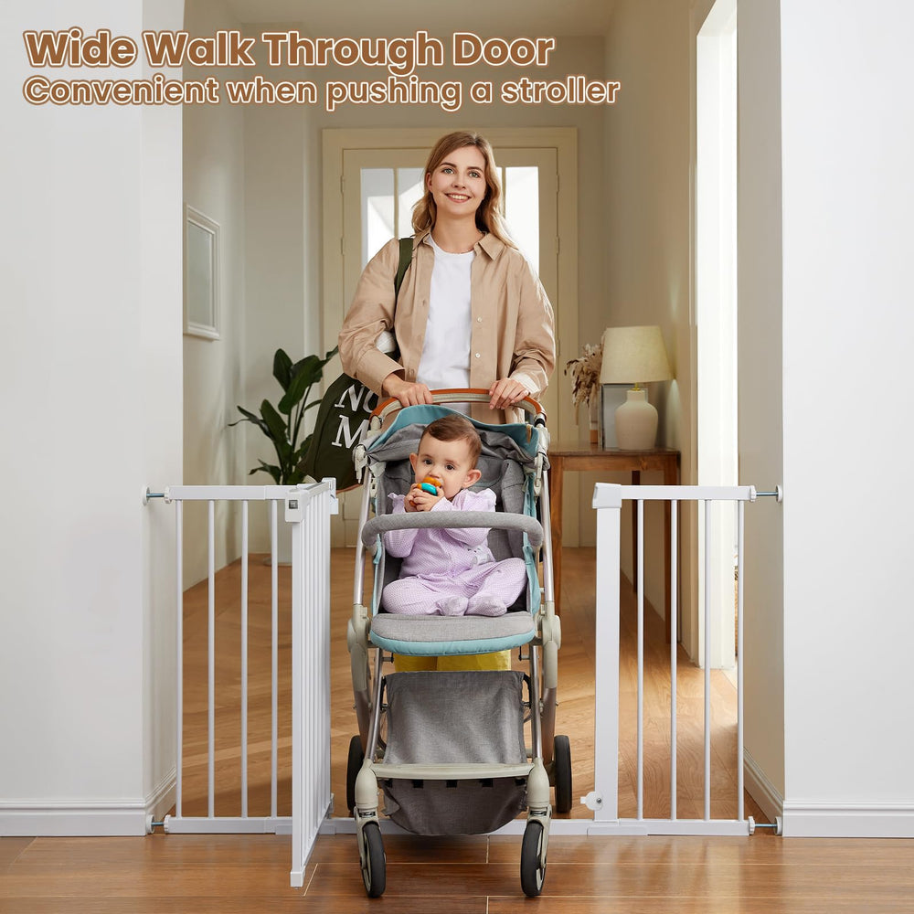Mumeasy gate stands 30 inches tall for everyday spaces.