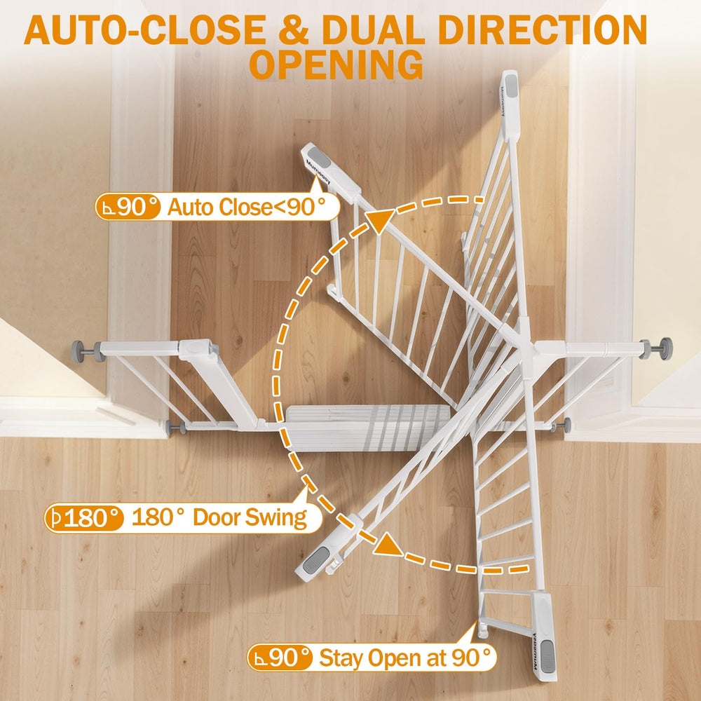 Mumeasy trip-resistant step plate reduces stumble risk.